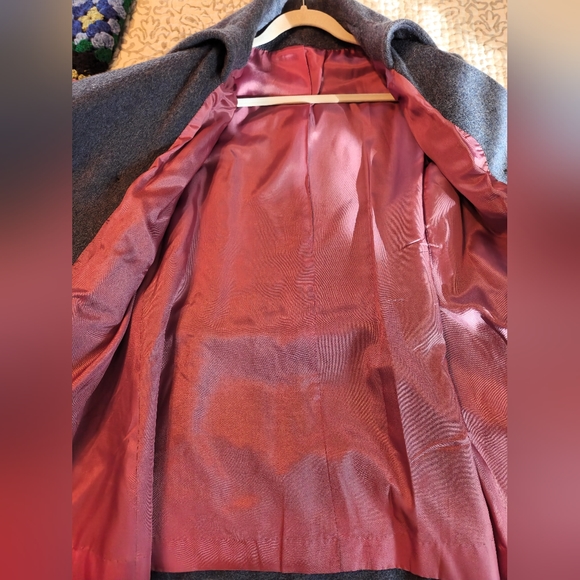 Vintage Union Made in the USA Beautiful wool coat, Size 8-10 - Picture 4 of 6